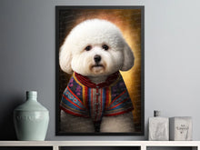 Load image into Gallery viewer, French Elegance Bichon Frise Wall Art Poster-Art-Bichon Frise, Dog Art, Dog Dad Gifts, Dog Mom Gifts, Home Decor, Poster-6
