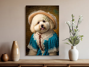 French Nobility Bichon Frise Wall Art Poster-Art-Bichon Frise, Dog Art, Dog Dad Gifts, Dog Mom Gifts, Home Decor, Poster-8
