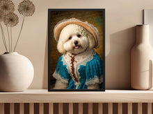 Load image into Gallery viewer, French Nobility Bichon Frise Wall Art Poster-Art-Bichon Frise, Dog Art, Dog Dad Gifts, Dog Mom Gifts, Home Decor, Poster-4