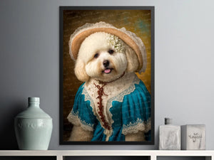 French Nobility Bichon Frise Wall Art Poster-Art-Bichon Frise, Dog Art, Dog Dad Gifts, Dog Mom Gifts, Home Decor, Poster-6