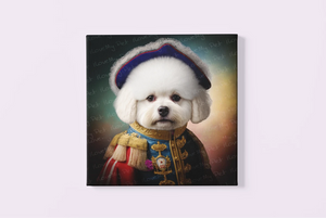 Napoleonic Splendor Bichon Frise Wall Art Poster-Art-Bichon Frise, Dog Art, Home Decor, Poster-3