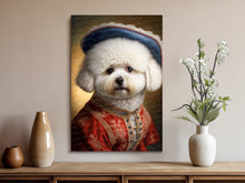 Load image into Gallery viewer, Original Royalty Bichon Frise Wall Art Poster-Art-Bichon Frise, Dog Art, Dog Dad Gifts, Dog Mom Gifts, Home Decor, Poster-8