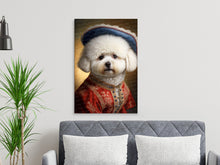 Load image into Gallery viewer, Original Royalty Bichon Frise Wall Art Poster-Art-Bichon Frise, Dog Art, Dog Dad Gifts, Dog Mom Gifts, Home Decor, Poster-7