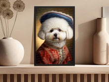 Load image into Gallery viewer, Original Royalty Bichon Frise Wall Art Poster-Art-Bichon Frise, Dog Art, Dog Dad Gifts, Dog Mom Gifts, Home Decor, Poster-4