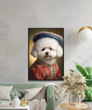 Load image into Gallery viewer, Original Royalty Bichon Frise Wall Art Poster-Art-Bichon Frise, Dog Art, Dog Dad Gifts, Dog Mom Gifts, Home Decor, Poster-5