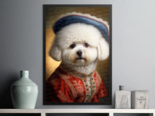 Load image into Gallery viewer, Original Royalty Bichon Frise Wall Art Poster-Art-Bichon Frise, Dog Art, Dog Dad Gifts, Dog Mom Gifts, Home Decor, Poster-6