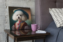 Load image into Gallery viewer, Regal Ruffles Bichon Frise Wall Art Poster-Art-Bichon Frise, Dog Art, Home Decor, Poster-1