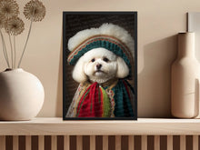 Load image into Gallery viewer, Renaissance Splendor Bichon Frise Wall Art Poster-Art-Bichon Frise, Dog Art, Dog Dad Gifts, Dog Mom Gifts, Home Decor, Poster-4
