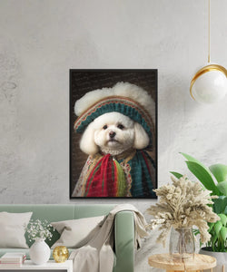 Renaissance Splendor Bichon Frise Wall Art Poster-Art-Bichon Frise, Dog Art, Dog Dad Gifts, Dog Mom Gifts, Home Decor, Poster-5