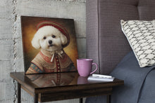 Load image into Gallery viewer, Royal Renaissance Bichon Frise Wall Art Poster-Art-Bichon Frise, Dog Art, Home Decor, Poster-5