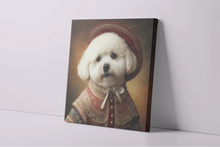 Load image into Gallery viewer, Royal Renaissance Bichon Frise Wall Art Poster-Art-Bichon Frise, Dog Art, Home Decor, Poster-4