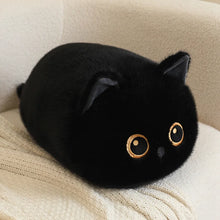 Load image into Gallery viewer, Black Cat Pillow - Snuggly Large Black Cat-6