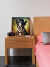 Load image into Gallery viewer, American Aristocrat Boston Terrier Wall Art Poster-Art-Boston Terrier, Dog Art, Home Decor, Poster-7