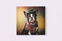 Load image into Gallery viewer, Homage Americana Boston Terrier Wall Art Poster-Art-Boston Terrier, Dog Art, Home Decor, Poster-3