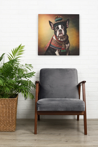 Homage Americana Boston Terrier Wall Art Poster-Art-Boston Terrier, Dog Art, Home Decor, Poster-8
