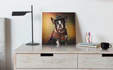 Load image into Gallery viewer, Homage Americana Boston Terrier Wall Art Poster-Art-Boston Terrier, Dog Art, Home Decor, Poster-6