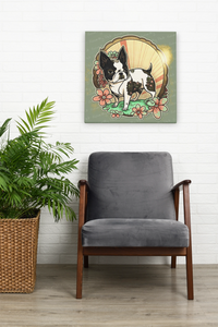 Kawaii Splendor Boston Terrier Wall Art Poster-Art-Boston Terrier, Dog Art, Dog Dad Gifts, Dog Mom Gifts, Home Decor, Poster-8