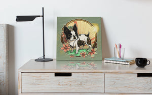 Kawaii Splendor Boston Terrier Wall Art Poster-Art-Boston Terrier, Dog Art, Dog Dad Gifts, Dog Mom Gifts, Home Decor, Poster-6
