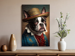 New World Boston Terrier Wall Art Poster-Art-Boston Terrier, Dog Art, Dog Dad Gifts, Dog Mom Gifts, Home Decor, Poster-8