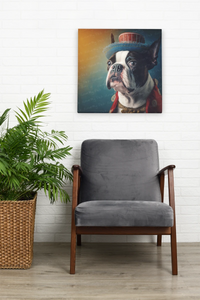Regal Couture Boston Terrier Wall Art Poster-Art-Boston Terrier, Dog Art, Home Decor, Poster-8