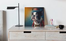 Load image into Gallery viewer, Regal Couture Boston Terrier Wall Art Poster-Art-Boston Terrier, Dog Art, Home Decor, Poster-6