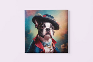 Revolutionary Ruff Boston Terrier Wall Art Poster-Art-Boston Terrier, Dog Art, Home Decor, Poster-3