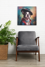 Load image into Gallery viewer, Revolutionary Ruff Boston Terrier Wall Art Poster-Art-Boston Terrier, Dog Art, Home Decor, Poster-8