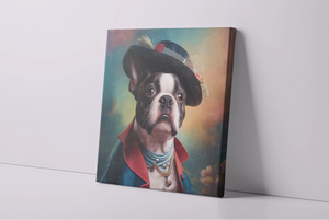 Revolutionary Ruff Boston Terrier Wall Art Poster-Art-Boston Terrier, Dog Art, Home Decor, Poster-4