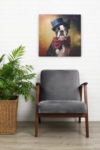 Star Spangled Boston Terrier Wall Art Poster-Art-Boston Terrier, Dog Art, Home Decor, Poster-8