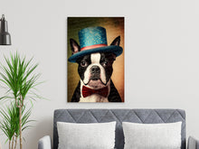 Load image into Gallery viewer, Stars and Stripes Boston Terrier Wall Art Poster-Art-Boston Terrier, Dog Art, Dog Dad Gifts, Dog Mom Gifts, Home Decor, Poster-7