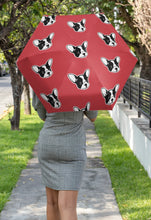 Load image into Gallery viewer, Boston Terrier Love Automatic Umbrellas-Accessories-Accessories, Boston Terrier, Dog Mom Gifts, Umbrella-1