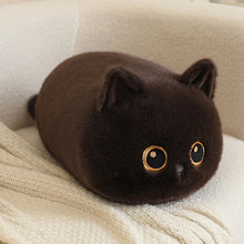 Load image into Gallery viewer, Brown Cat Pillow - Snuggly Large Brown Cat-50cm brown pillow-1