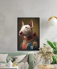 Load image into Gallery viewer, British Finery Bull Terrier Wall Art Poster-Art-Bull Terrier, Dog Art, Dog Dad Gifts, Dog Mom Gifts, Home Decor, Poster-5
