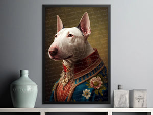 British Finery Bull Terrier Wall Art Poster-Art-Bull Terrier, Dog Art, Dog Dad Gifts, Dog Mom Gifts, Home Decor, Poster-6