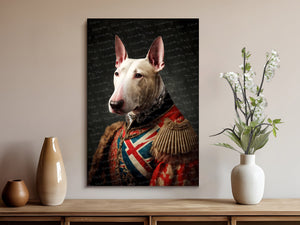 British Heritage Bull Terrier Wall Art Poster-Art-Bull Terrier, Dog Art, Dog Dad Gifts, Dog Mom Gifts, Home Decor, Poster-8
