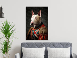 British Heritage Bull Terrier Wall Art Poster-Art-Bull Terrier, Dog Art, Dog Dad Gifts, Dog Mom Gifts, Home Decor, Poster-7