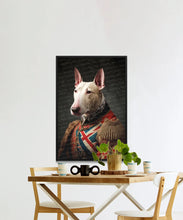 Load image into Gallery viewer, British Heritage Bull Terrier Wall Art Poster-Art-Bull Terrier, Dog Art, Dog Dad Gifts, Dog Mom Gifts, Home Decor, Poster-2
