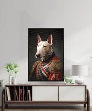Load image into Gallery viewer, British Heritage Bull Terrier Wall Art Poster-Art-Bull Terrier, Dog Art, Dog Dad Gifts, Dog Mom Gifts, Home Decor, Poster-3