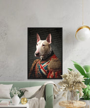 Load image into Gallery viewer, British Heritage Bull Terrier Wall Art Poster-Art-Bull Terrier, Dog Art, Dog Dad Gifts, Dog Mom Gifts, Home Decor, Poster-5