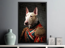 Load image into Gallery viewer, British Heritage Bull Terrier Wall Art Poster-Art-Bull Terrier, Dog Art, Dog Dad Gifts, Dog Mom Gifts, Home Decor, Poster-6