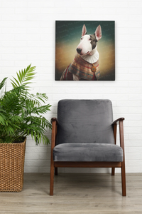 Elizabethan Whimsy Bull Terrier Wall Art Poster-Art-Bull Terrier, Dog Art, Home Decor, Poster-8