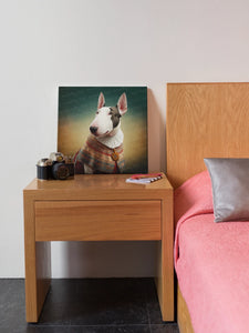 Elizabethan Whimsy Bull Terrier Wall Art Poster-Art-Bull Terrier, Dog Art, Home Decor, Poster-7
