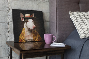English Elegance Bull Terrier Wall Art Poster-Art-Bull Terrier, Dog Art, Home Decor, Poster-5
