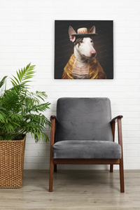 English Elegance Bull Terrier Wall Art Poster-Art-Bull Terrier, Dog Art, Home Decor, Poster-8