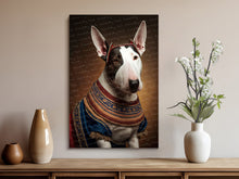 Load image into Gallery viewer, Regal Splendor Bull Terrier Wall Art Poster-Art-Bull Terrier, Dog Art, Dog Dad Gifts, Dog Mom Gifts, Home Decor, Poster-8