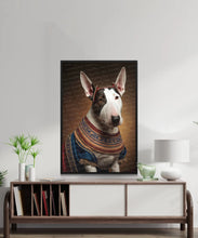 Load image into Gallery viewer, Regal Splendor Bull Terrier Wall Art Poster-Art-Bull Terrier, Dog Art, Dog Dad Gifts, Dog Mom Gifts, Home Decor, Poster-3