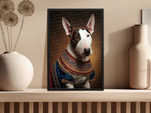 Load image into Gallery viewer, Regal Splendor Bull Terrier Wall Art Poster-Art-Bull Terrier, Dog Art, Dog Dad Gifts, Dog Mom Gifts, Home Decor, Poster-4