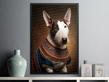 Load image into Gallery viewer, Regal Splendor Bull Terrier Wall Art Poster-Art-Bull Terrier, Dog Art, Dog Dad Gifts, Dog Mom Gifts, Home Decor, Poster-6