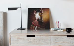 Victorian Canine Bull Terrier Wall Art Poster-Art-Bull Terrier, Dog Art, Home Decor, Poster-6