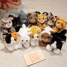 Load image into Gallery viewer, Calico Cat Stuffed Animal - Adorable Belly Flop Calico Cat-5